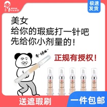 Authorized Korean Lotto concealer sample trial to cover acne-Mark black eye spots and lasting lasting