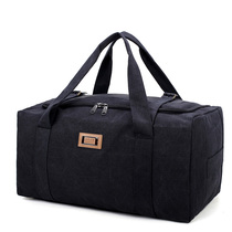 Extra large capacity duffel bag tote bag men thick canvas moving bag female waiting bag bag luggage bag