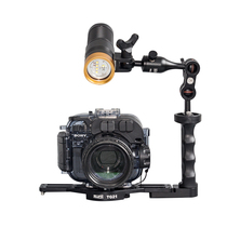 SCUBALAMP(SUPE) PV32T diving underwater photography light supplement lamp simple combination package grip bracket