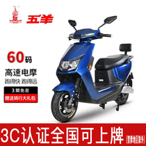 Wuyang electric car new electric motorcycle large high-speed electric motorcycle lithium battery delivery special long-distance running Wang battery car