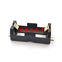 Single 18350 battery box SMT patch high temperature resistant one section 18350 gold plated battery holder SMD battery compartment