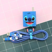 Applicable millet flat 5pro data line protective sleeve sticker film red rice Note11Pro charger wound rope