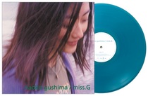 Book with NAOKO NAOKO GUSHIMA -MISS G Japanese version limited Blue glue vinyl 1LP