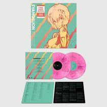  On the way Neon Genesis Evangelion EVA Original sound limited powder glue Splash glue Vinyl 2LP