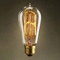 Edison Retro Retro Tungsten Wire Bulb E26 E27 Bulb 40W Light Source