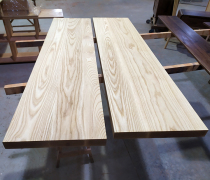 North America imported ash wood solid wood board log wood square Fraxinus mandshurica table panel DIY partition stair step