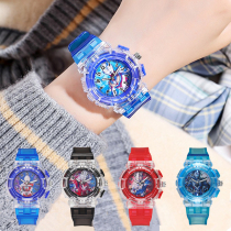 Otman Watch Toy Boy boy Zettadi Carseiro Spider-Man Luminous Cartoon Children Electronic