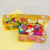 Mini Hundreds Treasure Chest Childrens Home Toys Emulation Resin Small Bottle Convenience Store Drink Bottle Small Pendulum Gift