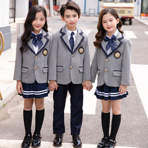 Middle school students suits school uniforms suits spring and autumn clothes school style autumn and winter Primary School kindergarten Garden clothing