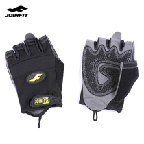 Mens fitness gloves barbell dumbbell sheath half finger non-slip breathable protective gear exercise training Palm Gloves