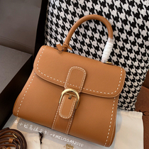 Luxury bags handbag big cards togo head layer cow leather light lavish commute woman bag retro saddle bag diagonal satchel