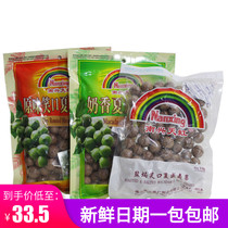 Rainbow Brand nuts Nanxing Rainbow Macadamia Nuts 500g Net weight 480g Original flavor