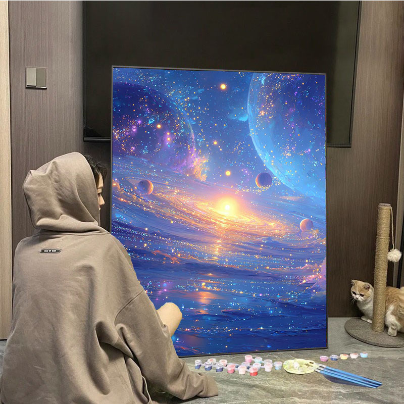 数字油画宇宙-数字油画宇宙促销价格、数字油画宇宙品牌- 淘宝