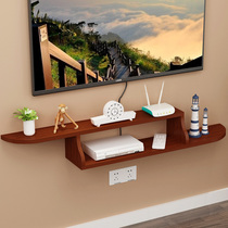 Wall shelf separator Living room TV Background wall Decorative Shelf Wall-mounted TV Cabinet Bedroom Set-top Box Subshelf