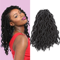  Short Faux Locs Crochet Hair Braids Synthetic Soft Dreadlock