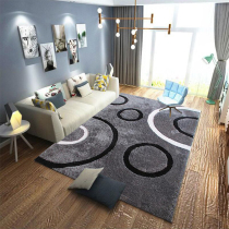 Encrypted thick living room coffee table carpet bedside rest mat light luxury modern Pettit household short hair mat customization