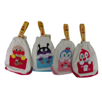 Japanese bread big face Superman bottle storage bag Baby paper towel diaper mommy bag Multi-functional sundries bag