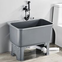 l mop pool movable small size Net red rinse mop basin small simple Nordic small wash mop pool common