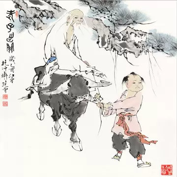 范曾老子出关挂画-范曾老子出关挂画促销价格、范曾老子出关挂画品牌- 淘宝