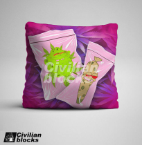 Leaf fuel West Coast Chicano oldschool hip hop hiphop flower body word og gang hard core pillow