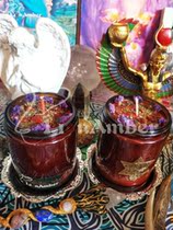 Three days of energy can Magic hand-made candles aromatherapy has been sanctited red peach blossom luck beautiful attraction