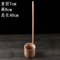 *-Playing Wine Wine spoon drinking machine household small wine hanging Bamboo Bamboo Bamboo water spoon wine Terminal z-
