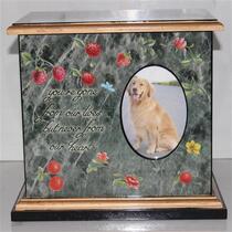 Cat and dog pet urn Wooden coffin Golden retriever large dog large urn funeral death cremation moisture-proof