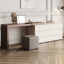 Lacquered bedroom dressing table desk bucket storage cabinet integrated flip modern simple designer makeup table table table
