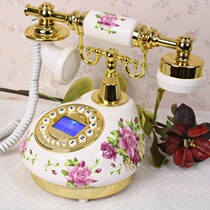 Landline phone high-end home phone home luxury retro antique fashion creative old-fashioned wireless card card