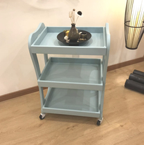 Beauty salon paint Compressed wood storage tool car pattern embroidery Nail cart Skin management shelf promotion