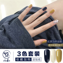 Light therapy Nail Polish glue 2019 New Color new nail salon special pop color Small Set 3 bottle set