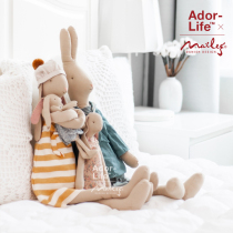 The spot Danish Maileg small rabbit soothes the plush cloth art doll collection of newborn gifts