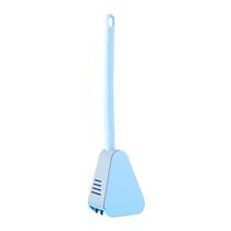 Silicone toilet brush automatic opening and closing with base cleaning household toilet washing artifact brush head without dead corner toilet brush