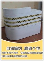 New home bar table front desk curved semi-circular simple bar table cash register dining restaurant small