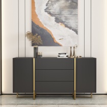 New Chinese style solid wood porch cabinet porch table light luxury locker decoration cabinet living room home shoe cabinet modern sideboard cabinet