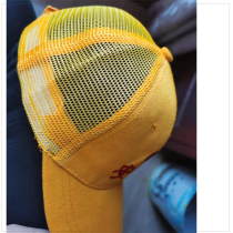 Safety small yellow hat Primary school student traffic light helmet Kindergarten childrens hat can be customized advertising hat net hat