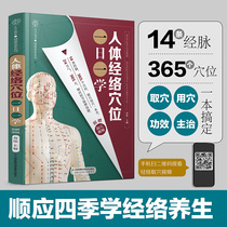 Human Meridian acupoints a day to learn acupoint books graphic techniques Human acupoint illustrations book massage books zero basic society health books human Meridian acupoint map meridian acupoint massage