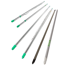 Stainless steel clothes bar balcony top outdoor artifact drying rack one pole hanging telescopic fixed clothes drying Rod