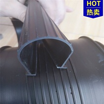 Garage door accessories Electric flap garage door side seal strip Garage door iron frame side seal rubber strip