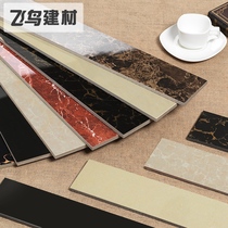 Foshan floor tile skirting line 800*110 straight edge round side living room 600 floor line corner tile trimming line 1