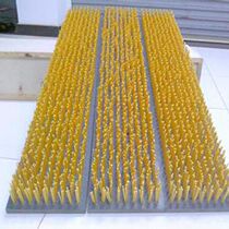 Factory direct custom PVC board brush nylon stainless steel wire board brush nylon board brush CNC punch bed brush