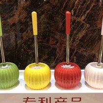 (Environmental protection and anti-pollution) Nordic creative ceramic toilet brush toilet cleaning set toilet toilet brush ceramic cup