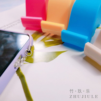 Mobile phone anti-dust plug applies Apple vivo Huawei OPPO Beauty TuXiaomi Android Conjoined dust data plug bracket