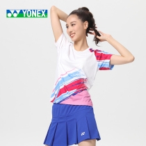 Yonex official flagship store official website yy summer badminton suit womens fast dry competition sports short-sleeved T-shirt