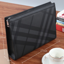 Big Brands Hands Bag Men Tide Large Capacity Carrying Bags Casual Business Handbags Fashion Clips Bag Mens New Hand Briefcase