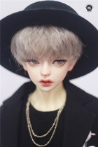 Lazy baby BJD wig 346 points Uncle sd Dragon soul male Doll daily micro-volume short hair male god fake hair powder Gold brown gray