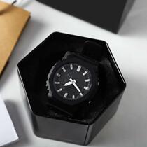 Shell Three Simple Contrast Stereo Dial Lightweight Design Multifunctional Mens and Womens Watch E082577