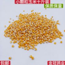 Golden Crown boutique small particles corn small gold yellow bird food ornamental Pigeon Pigeon Pigeon Pigeon parrot rat food 10kg