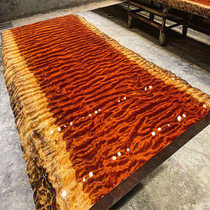 Ba flower solid wood table log table tea table tea table desk boss table ocan mahogany desk desk