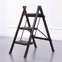  Storage ladder Lightweight folding carbon steel household portable ladder herringbone foldable shooting clothes rack ladder chair portable